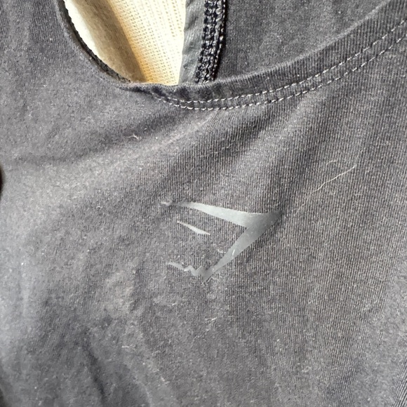 Gymshark Black Tank Top - Picture 3 of 4